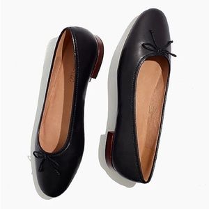 Madewell Adelle Leather Ballet Flat